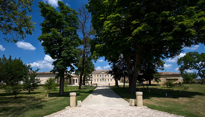 Entrée de la propriété du Chateau Soutard