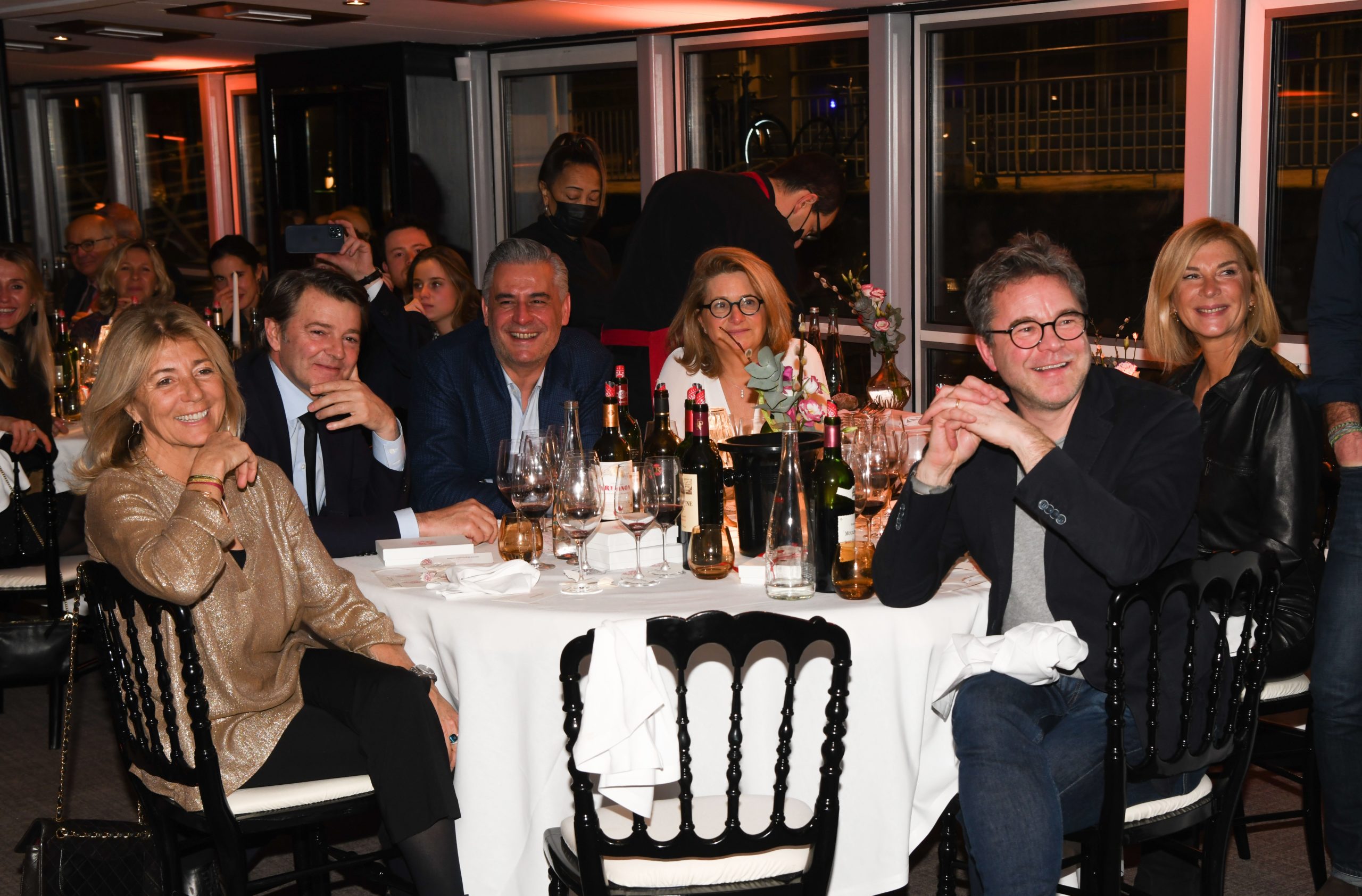 Table avec Guillaume DE TONQUEDEC et Michèle LAROQUE