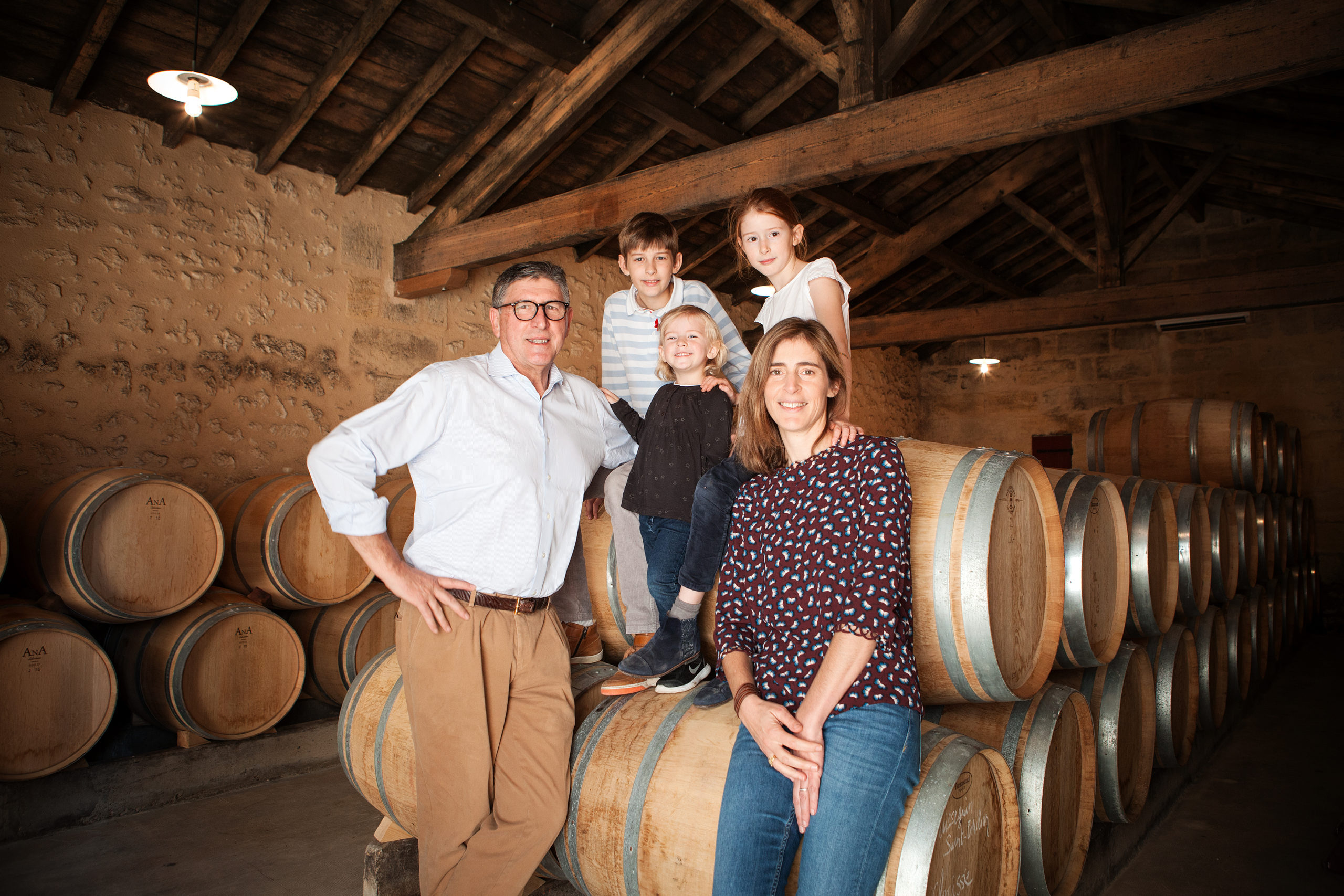 les propriétaires du château clarisse, olivia et didier le calvez