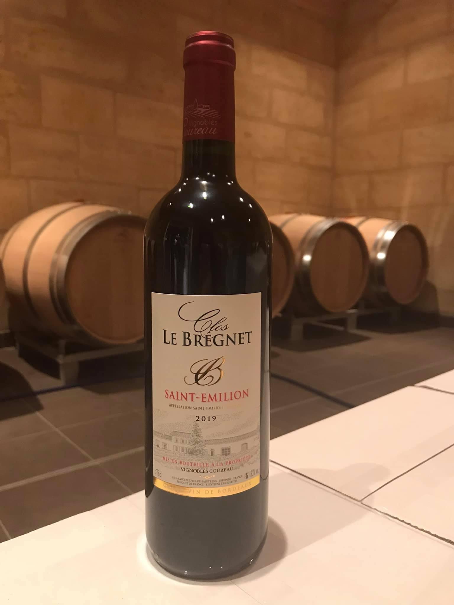 Bouteille Clos le Brégnet Saint Emilion 2019