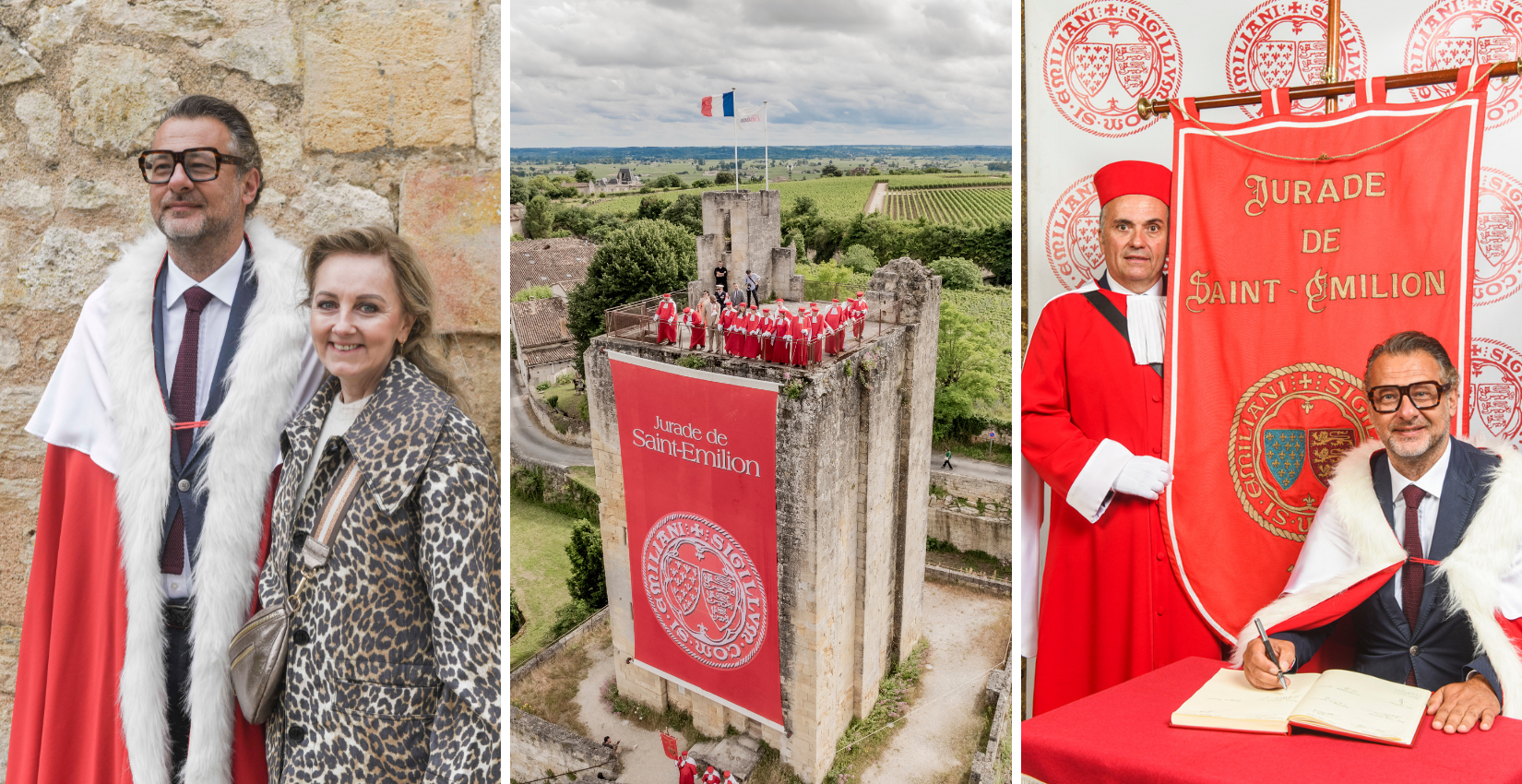 vigneron d'honneur et bourgeois de saint-emilion