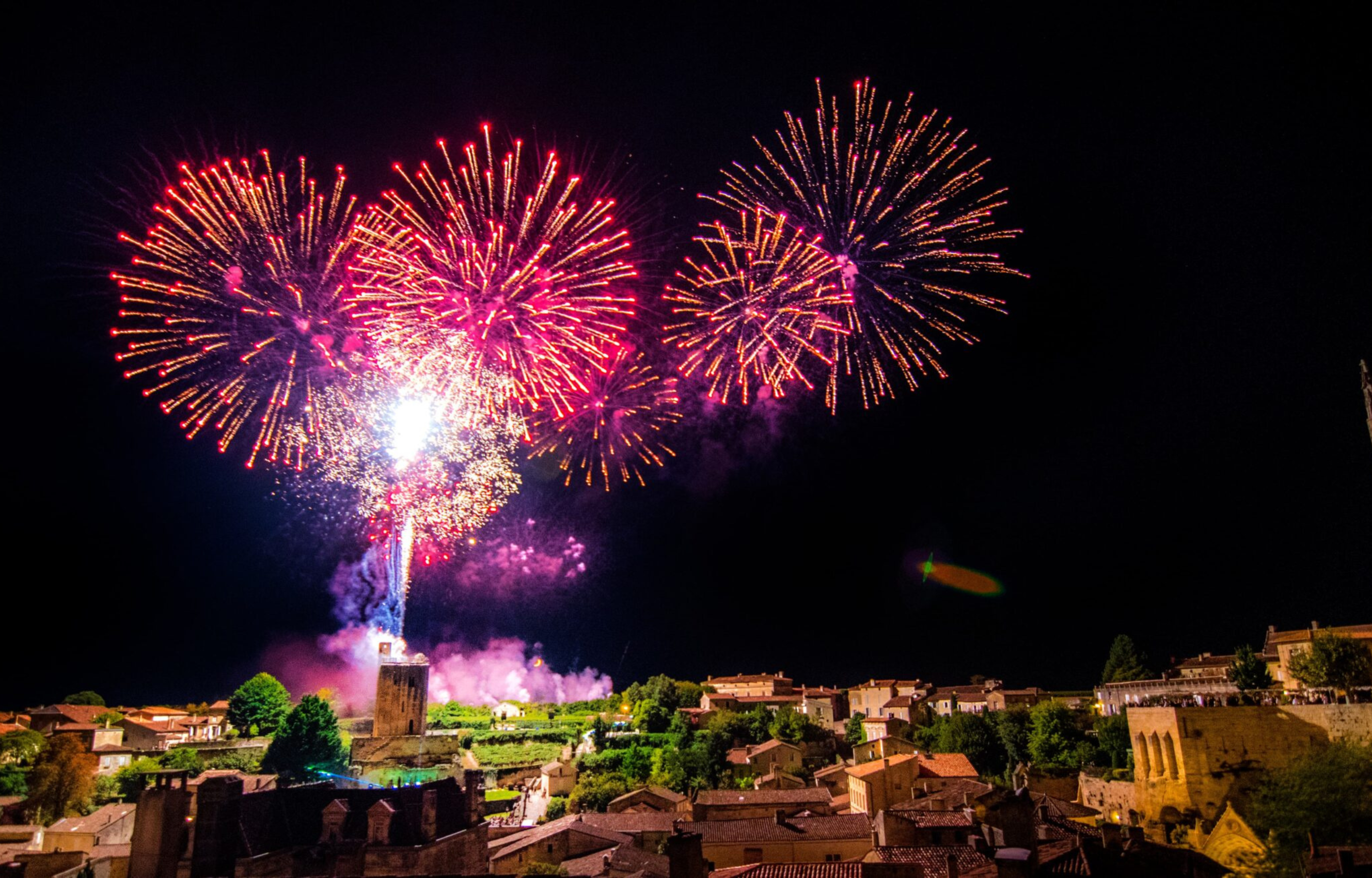 saint emilion fireworks